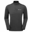 Montane Men's Dart Zip Neck T-Shirt in Midnight Grey